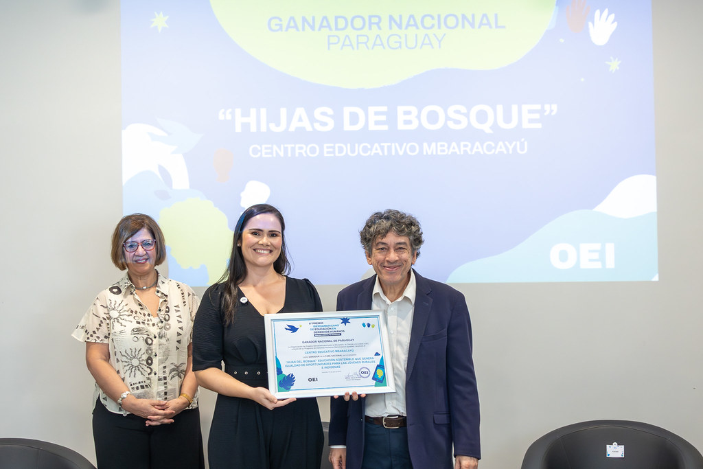 El Centro Educativo Mbaracayú es ganador nacional en Educación en Derechos Humanos