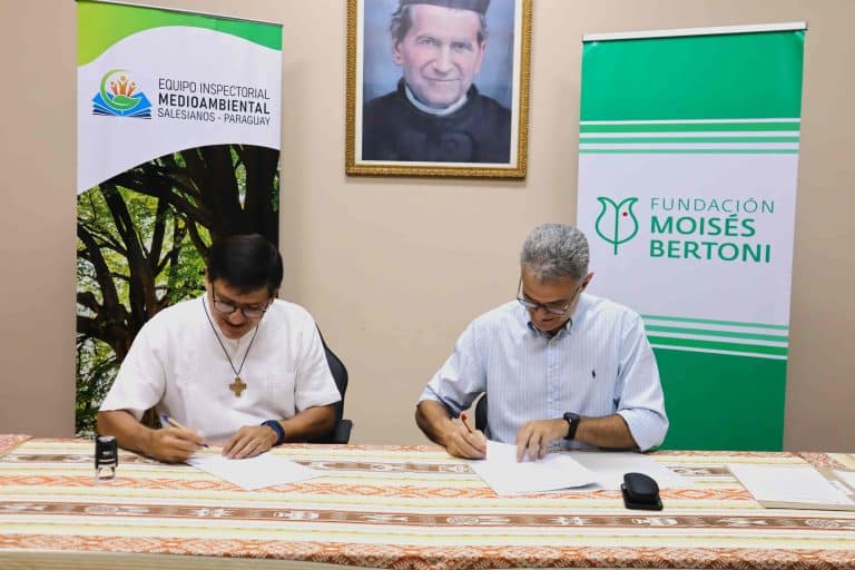 Convenio con la Sociedad Salesiana del Paraguay para sus programas de educación ambiental