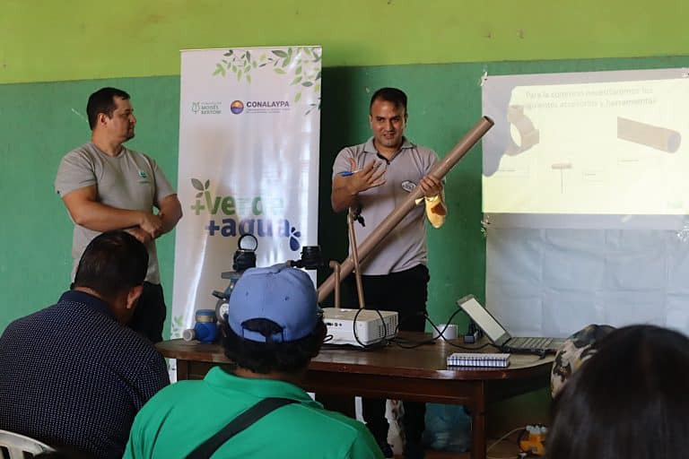 Capacitaciones para fortalecer la gestión comunitaria del agua potable